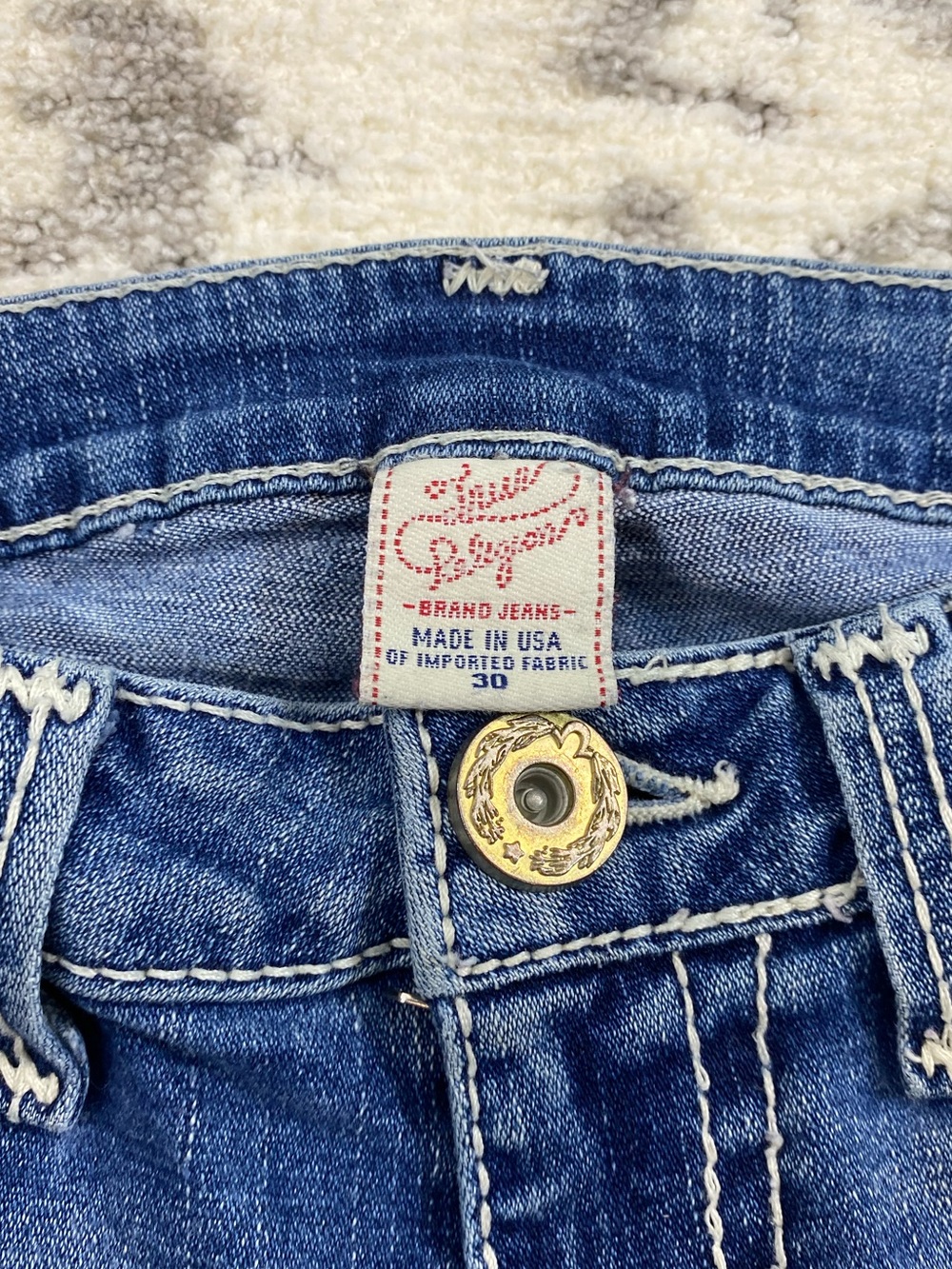 Y2k True Religion Low-Rise Bootcut Jeans - Picture 3 of 10